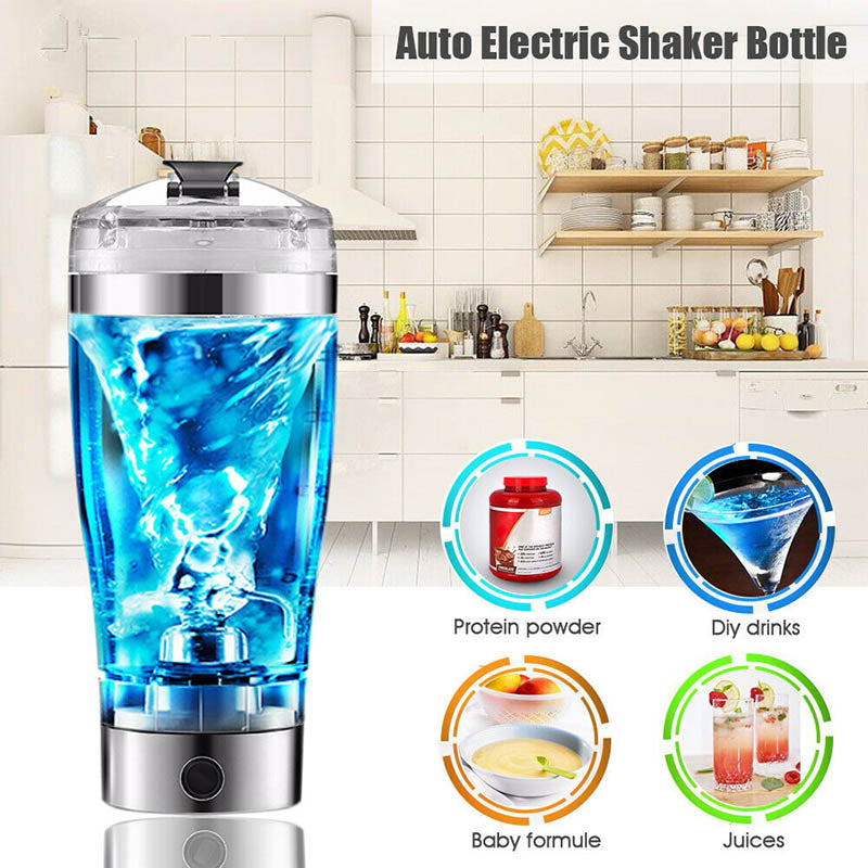 Portable Mixer Cup USB Rechargeable Shaker Automatic Protein