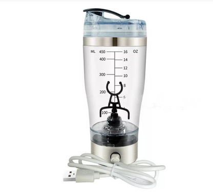 Protein Powder Mixer Shaker Cup 22 Oz/ Electric Portable 