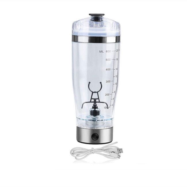 450ml Electric Protein Shaker Bottle USB Rechargeable Vortex Mixer Drink  Cup